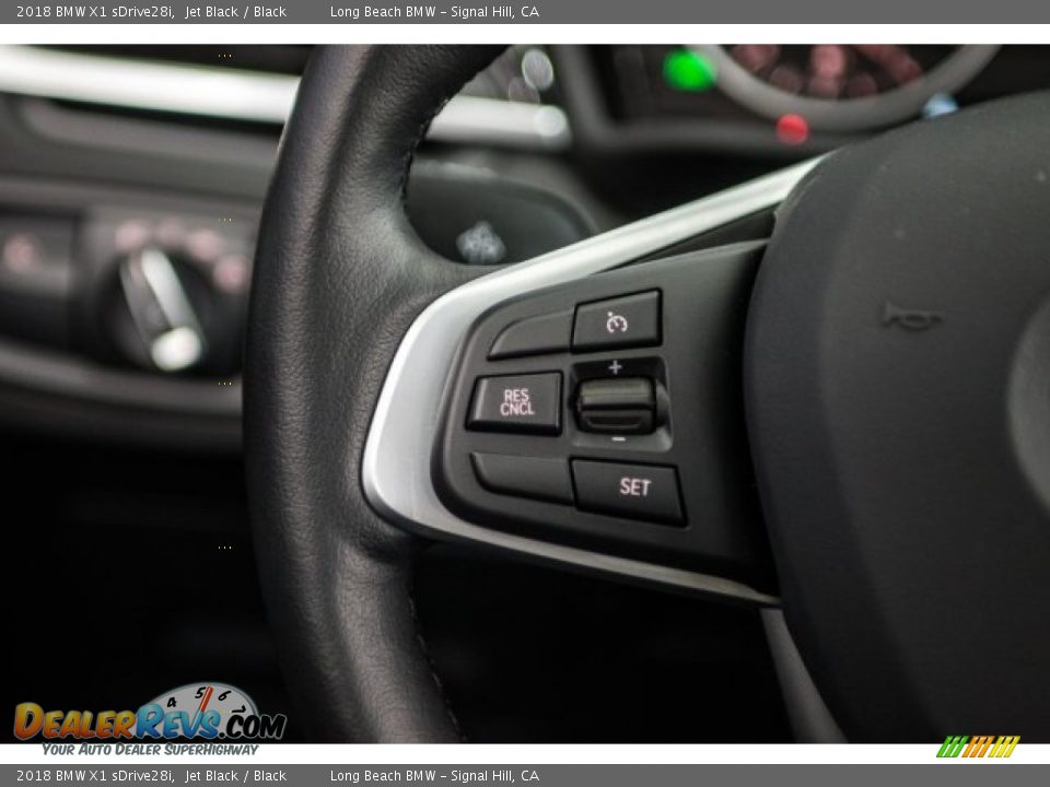2018 BMW X1 sDrive28i Jet Black / Black Photo #13