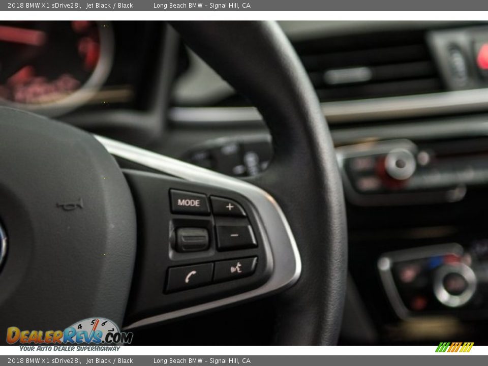 2018 BMW X1 sDrive28i Jet Black / Black Photo #14
