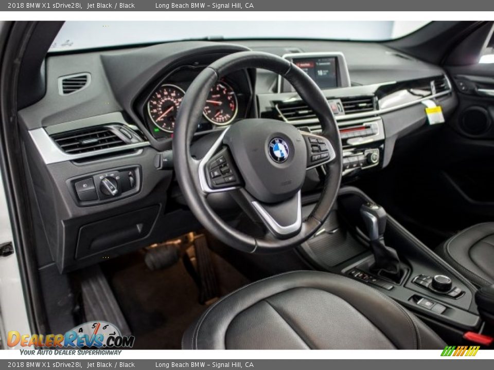 2018 BMW X1 sDrive28i Jet Black / Black Photo #15