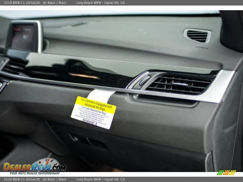 2018 BMW X1 sDrive28i Jet Black / Black Photo #21