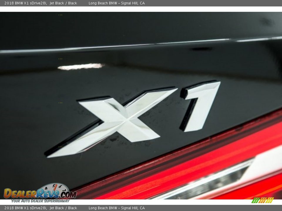 2018 BMW X1 sDrive28i Jet Black / Black Photo #6