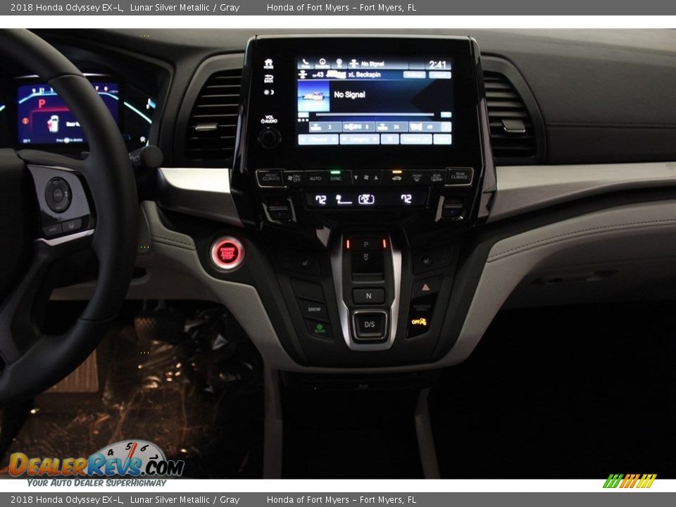 2018 Honda Odyssey EX-L Lunar Silver Metallic / Gray Photo #16