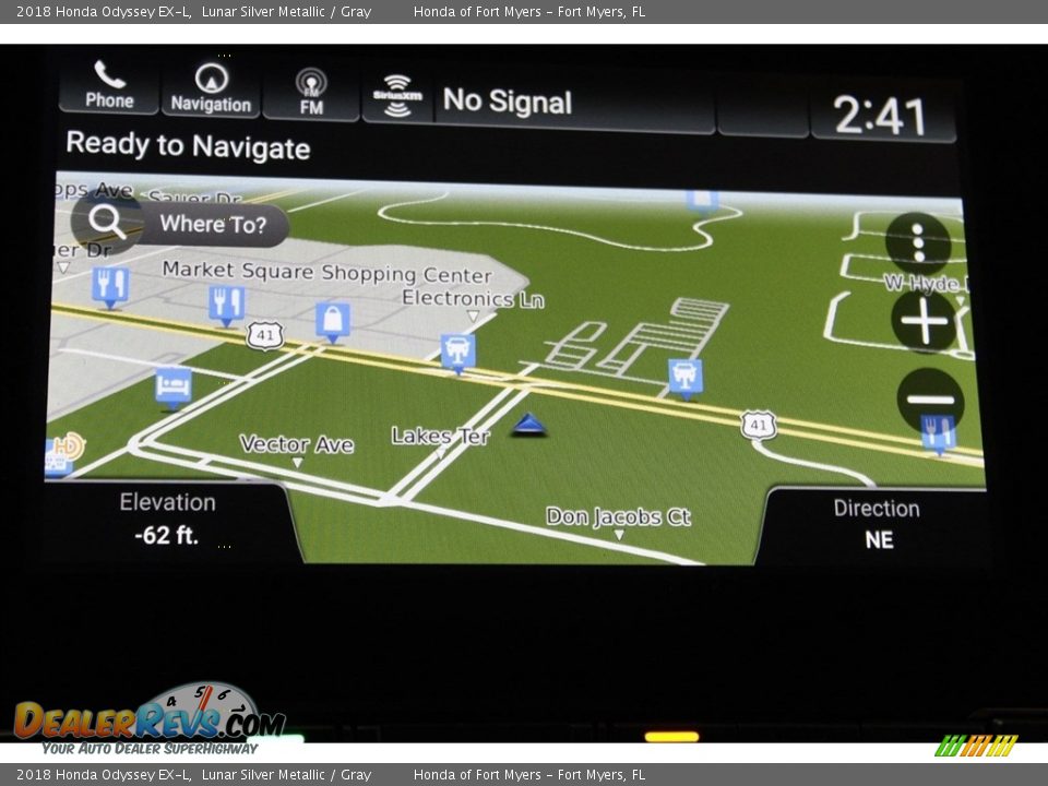 2018 Honda Odyssey EX-L Lunar Silver Metallic / Gray Photo #18