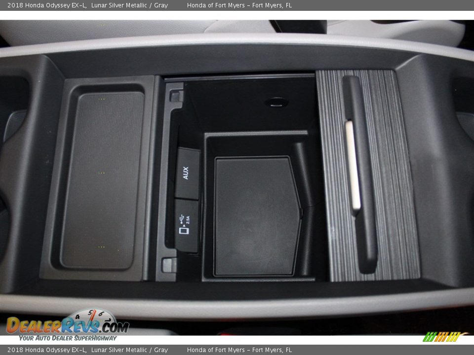 2018 Honda Odyssey EX-L Lunar Silver Metallic / Gray Photo #25