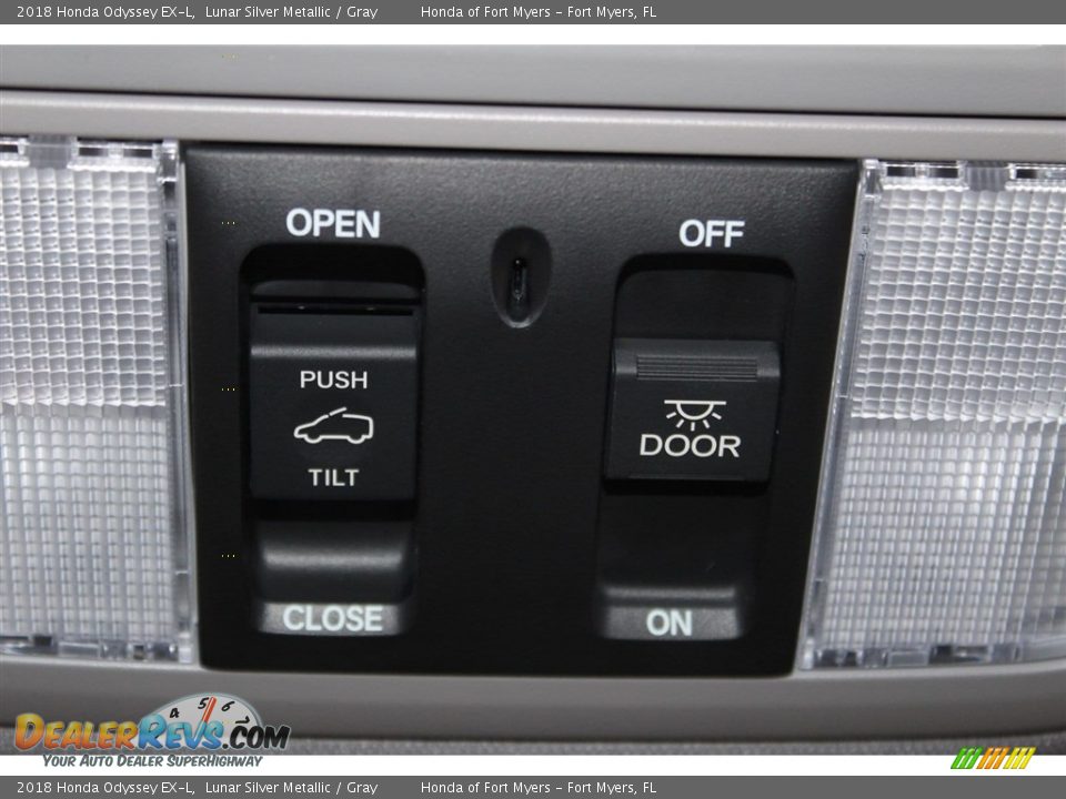 2018 Honda Odyssey EX-L Lunar Silver Metallic / Gray Photo #26