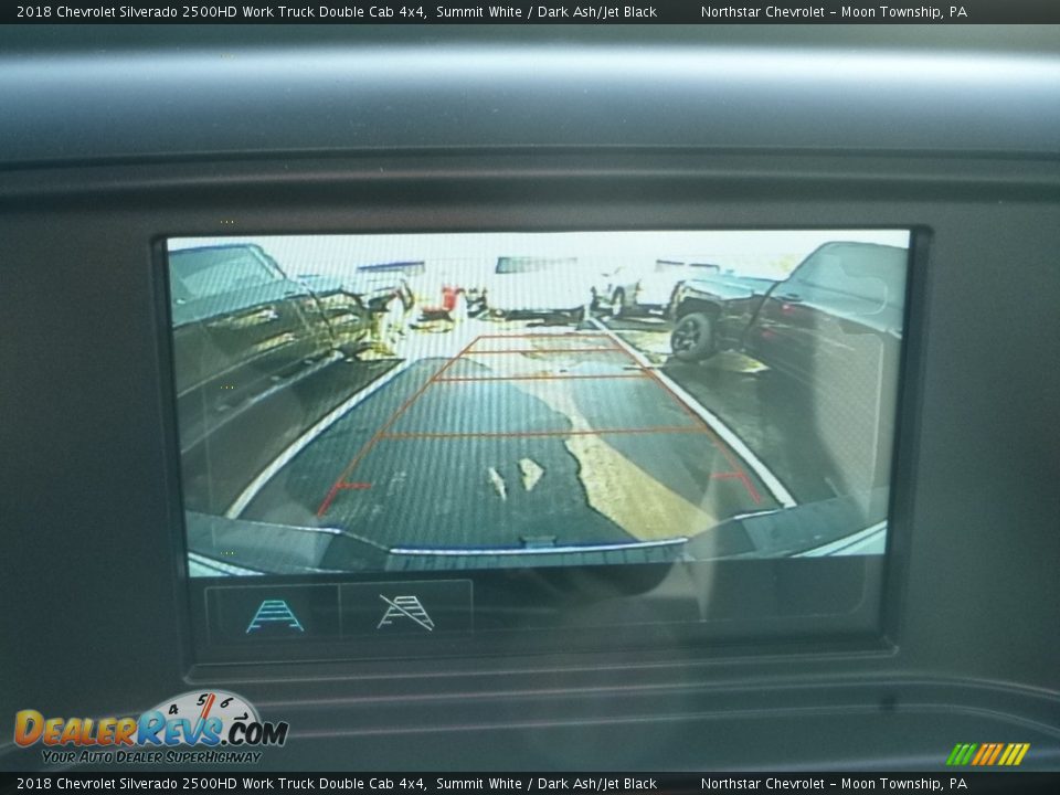2018 Chevrolet Silverado 2500HD Work Truck Double Cab 4x4 Summit White / Dark Ash/Jet Black Photo #17