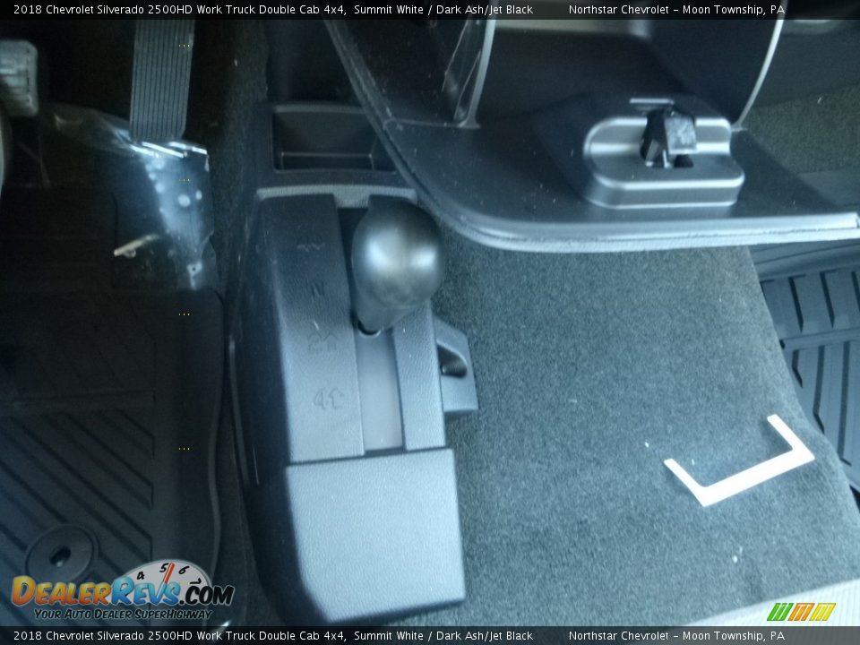 2018 Chevrolet Silverado 2500HD Work Truck Double Cab 4x4 Summit White / Dark Ash/Jet Black Photo #19