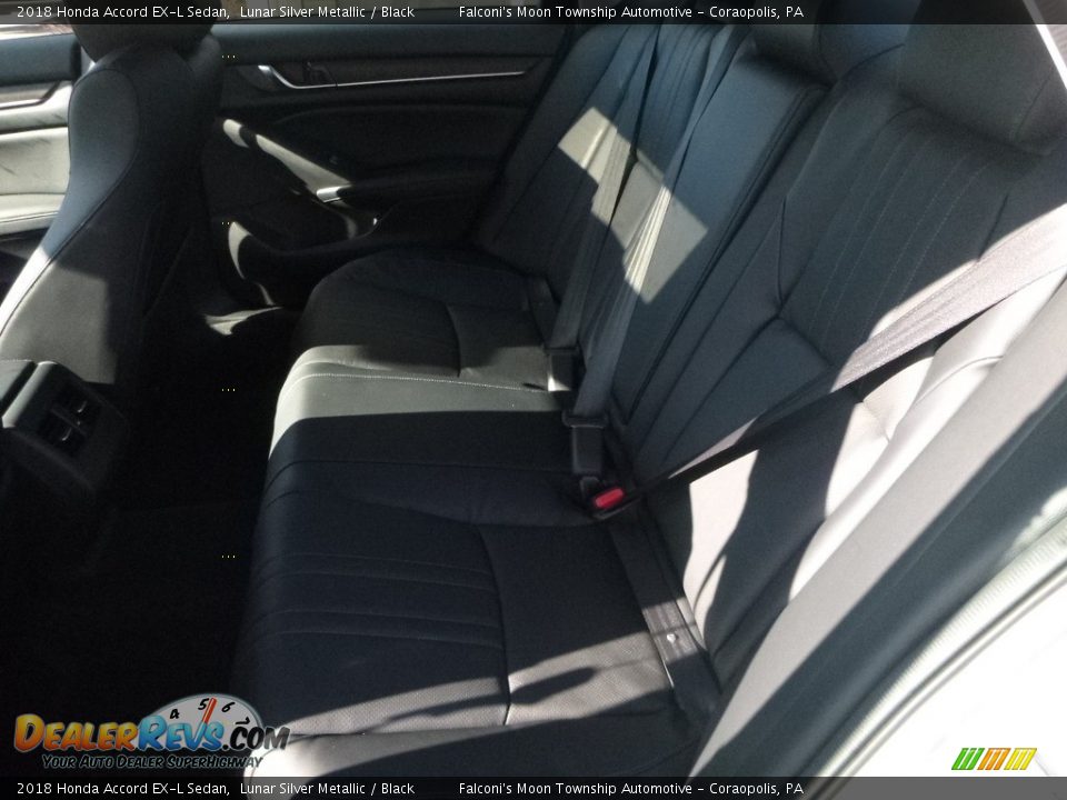 2018 Honda Accord EX-L Sedan Lunar Silver Metallic / Black Photo #9