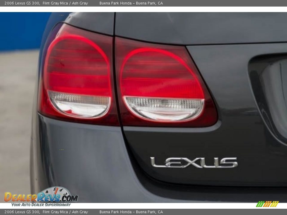 2006 Lexus GS 300 Flint Gray Mica / Ash Gray Photo #10