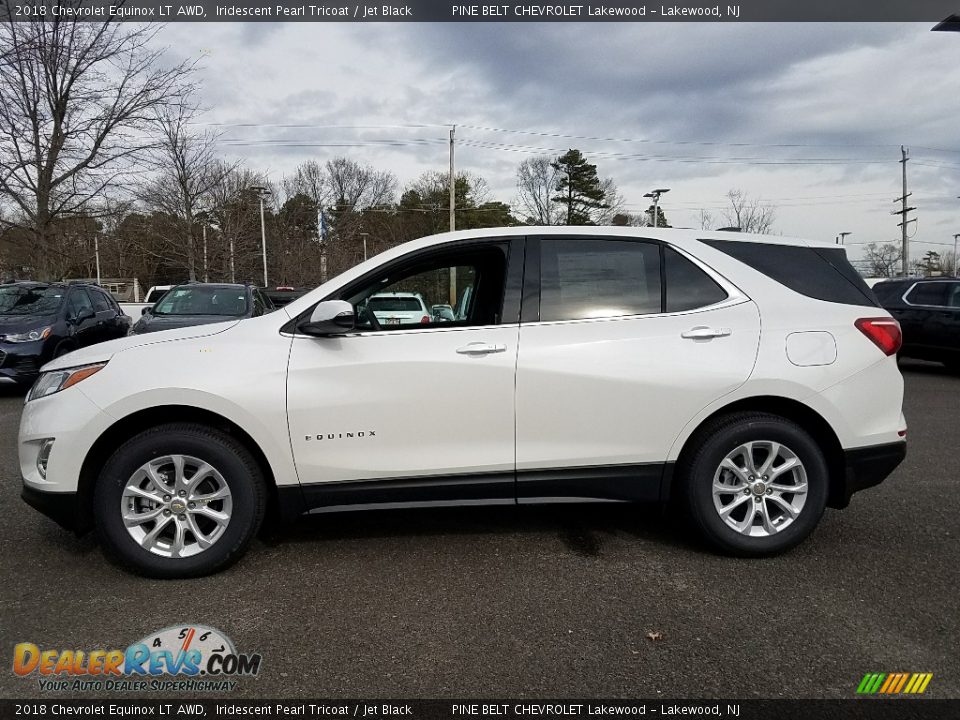 2018 Chevrolet Equinox LT AWD Iridescent Pearl Tricoat / Jet Black Photo #3