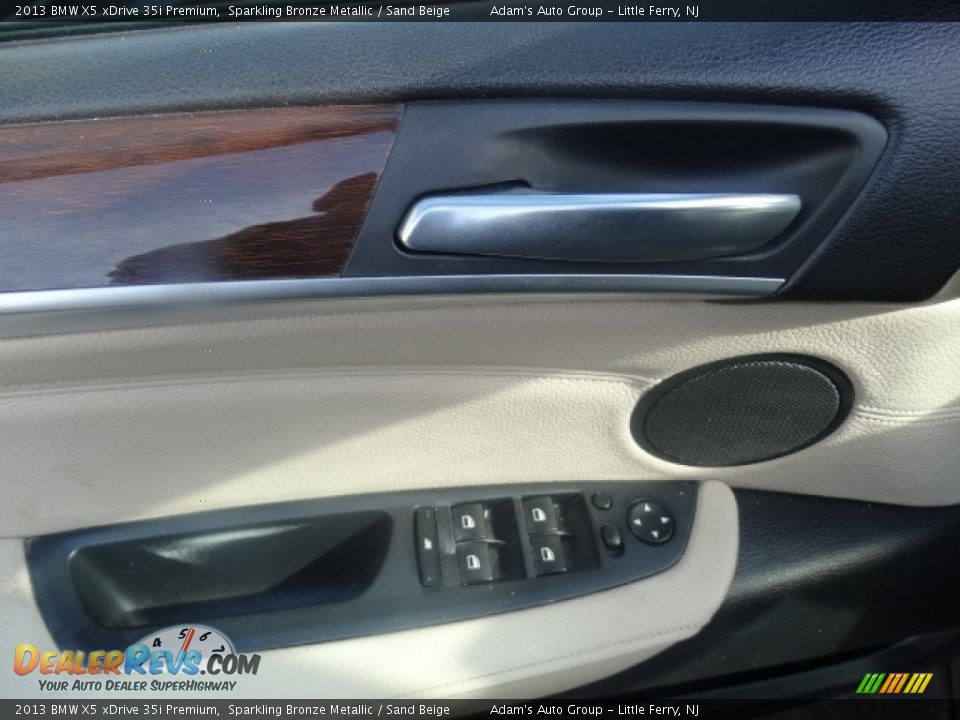 2013 BMW X5 xDrive 35i Premium Sparkling Bronze Metallic / Sand Beige Photo #9