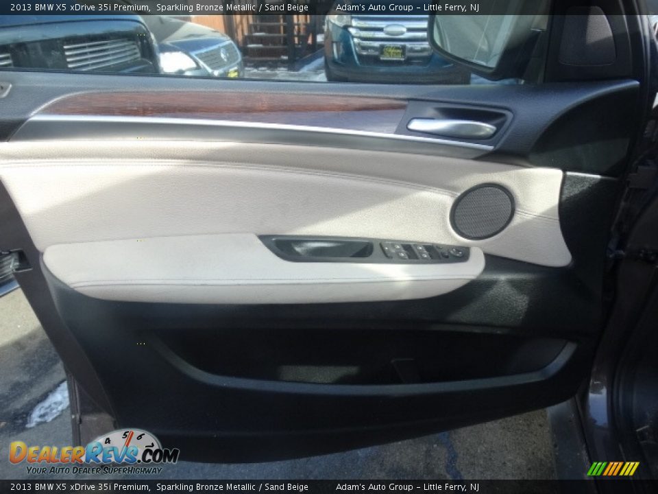 2013 BMW X5 xDrive 35i Premium Sparkling Bronze Metallic / Sand Beige Photo #10