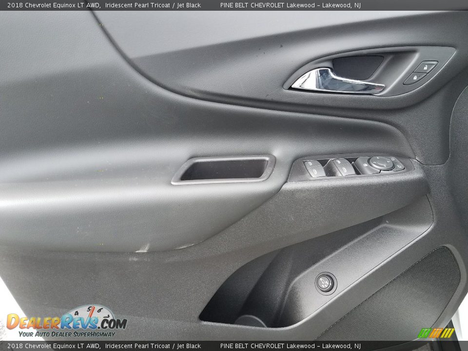 2018 Chevrolet Equinox LT AWD Iridescent Pearl Tricoat / Jet Black Photo #7