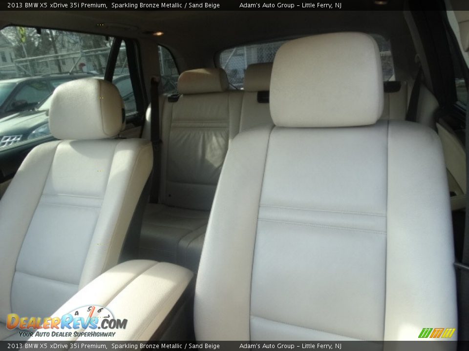 2013 BMW X5 xDrive 35i Premium Sparkling Bronze Metallic / Sand Beige Photo #13