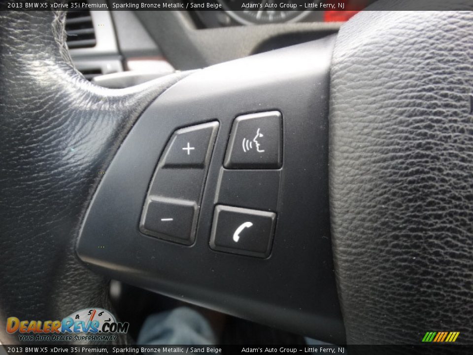 2013 BMW X5 xDrive 35i Premium Sparkling Bronze Metallic / Sand Beige Photo #18