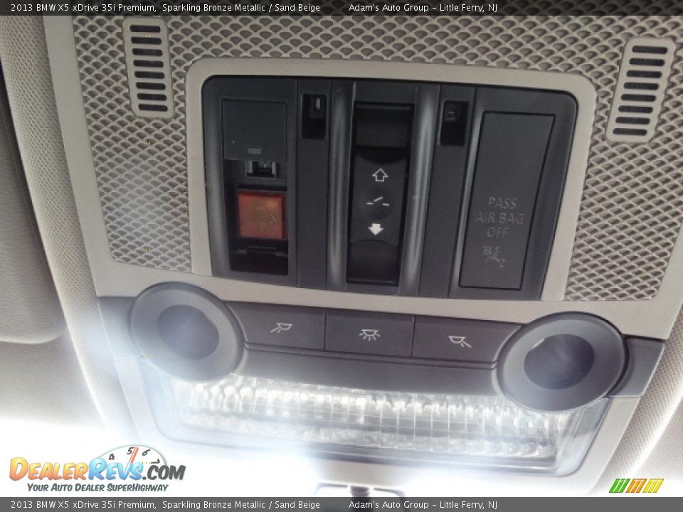 2013 BMW X5 xDrive 35i Premium Sparkling Bronze Metallic / Sand Beige Photo #22