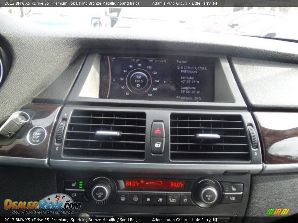 2013 BMW X5 xDrive 35i Premium Sparkling Bronze Metallic / Sand Beige Photo #28
