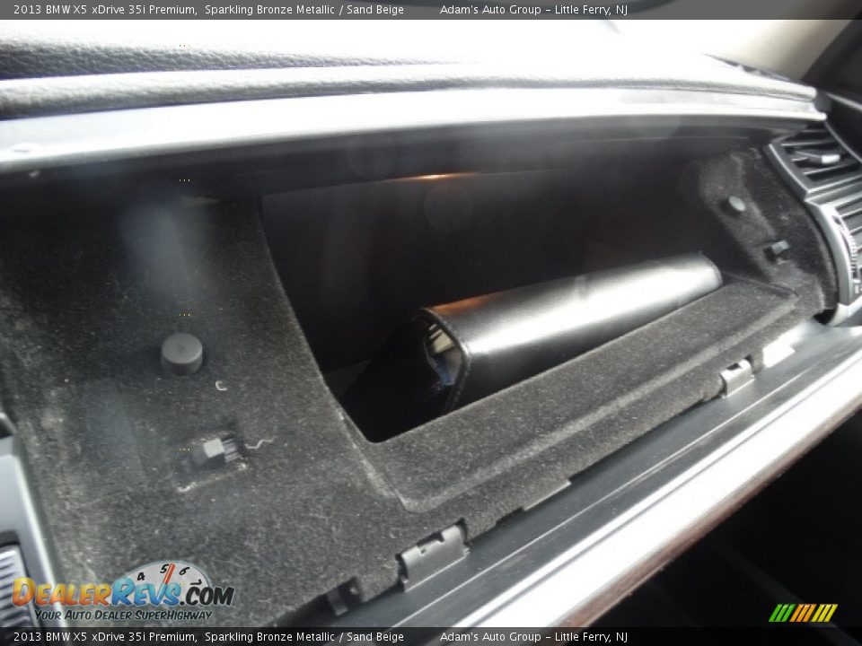 2013 BMW X5 xDrive 35i Premium Sparkling Bronze Metallic / Sand Beige Photo #31