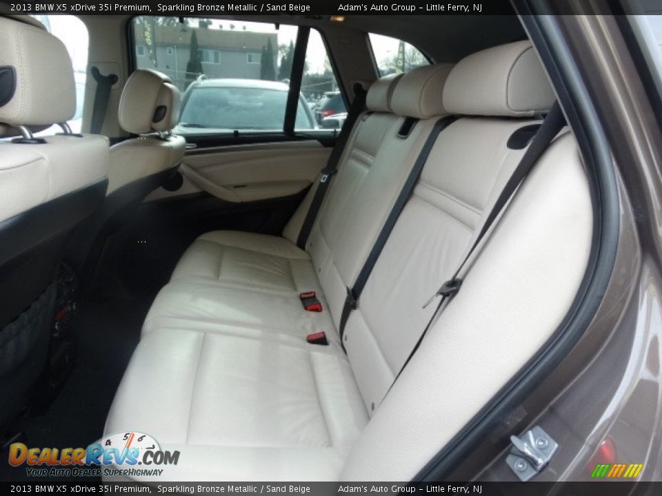 2013 BMW X5 xDrive 35i Premium Sparkling Bronze Metallic / Sand Beige Photo #33