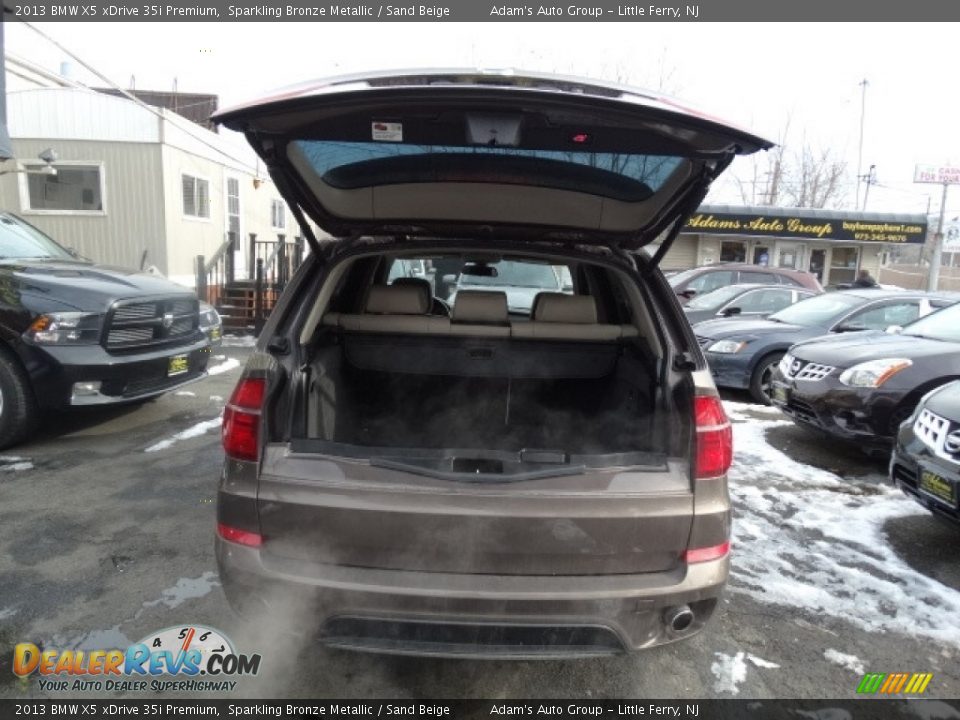 2013 BMW X5 xDrive 35i Premium Sparkling Bronze Metallic / Sand Beige Photo #35