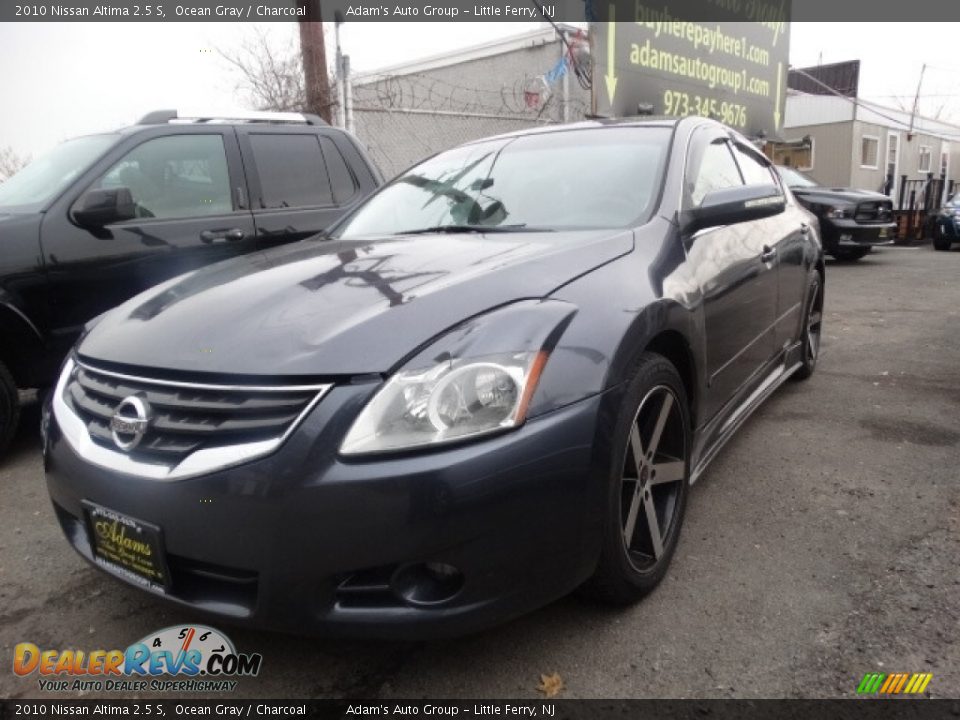 2010 Nissan Altima 2.5 S Ocean Gray / Charcoal Photo #3