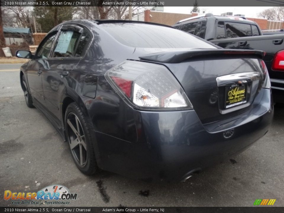 2010 Nissan Altima 2.5 S Ocean Gray / Charcoal Photo #4