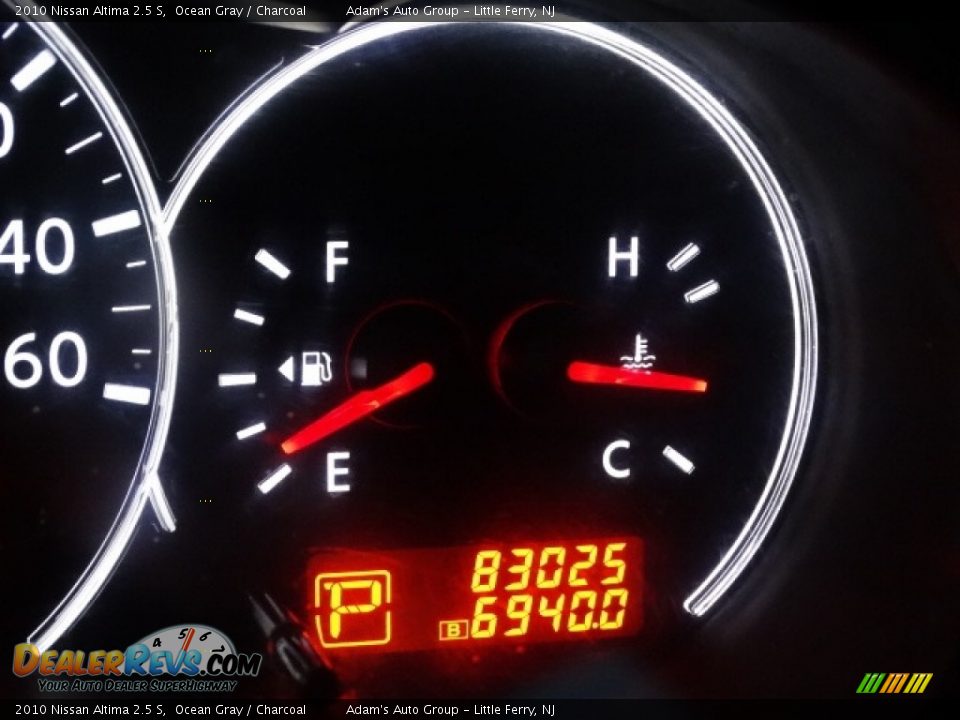 2010 Nissan Altima 2.5 S Ocean Gray / Charcoal Photo #16