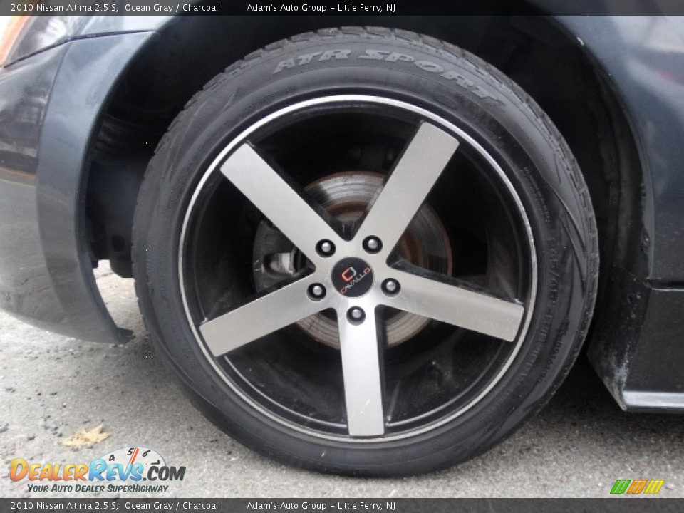2010 Nissan Altima 2.5 S Ocean Gray / Charcoal Photo #19