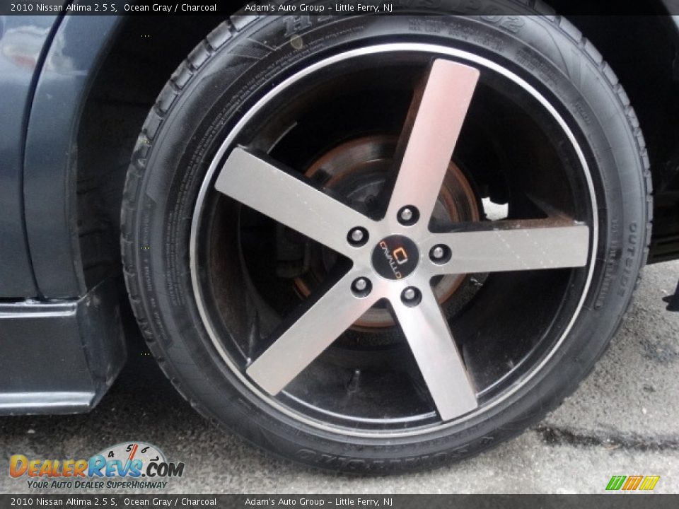 2010 Nissan Altima 2.5 S Ocean Gray / Charcoal Photo #20