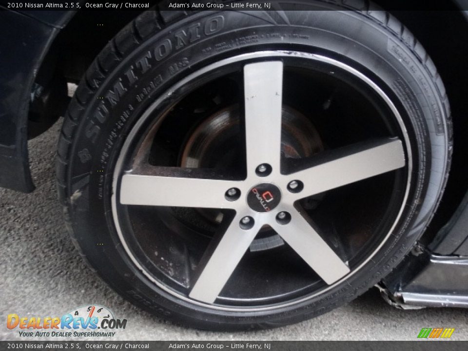 2010 Nissan Altima 2.5 S Ocean Gray / Charcoal Photo #21