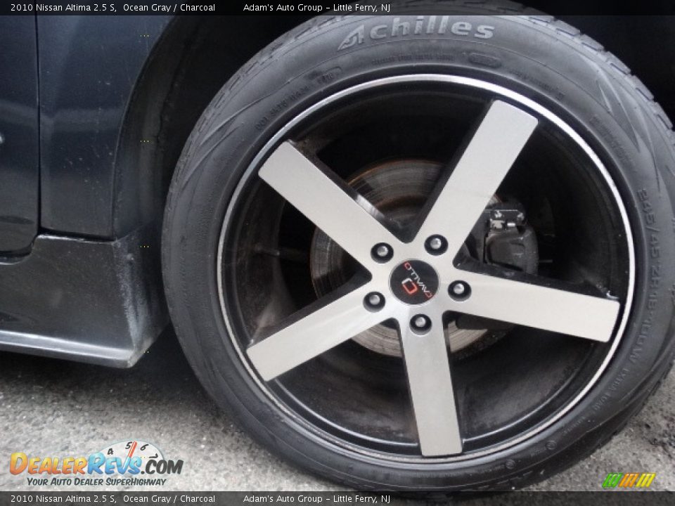 2010 Nissan Altima 2.5 S Ocean Gray / Charcoal Photo #22