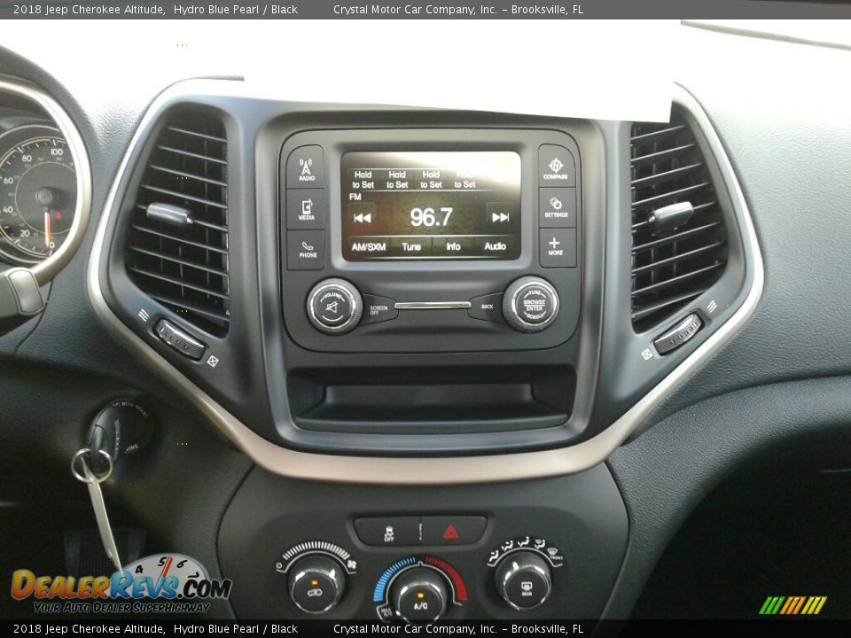 2018 Jeep Cherokee Altitude Hydro Blue Pearl / Black Photo #15