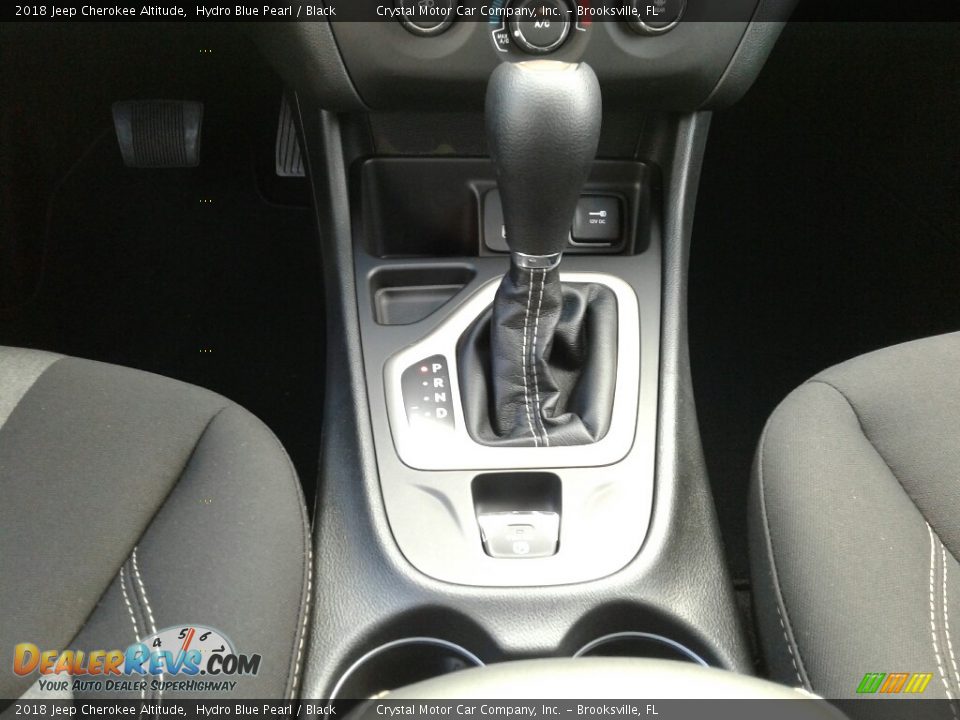 2018 Jeep Cherokee Altitude Hydro Blue Pearl / Black Photo #16