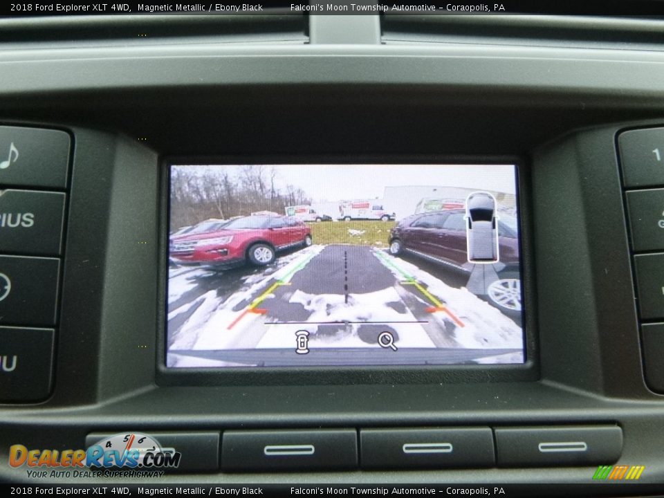 2018 Ford Explorer XLT 4WD Magnetic Metallic / Ebony Black Photo #15