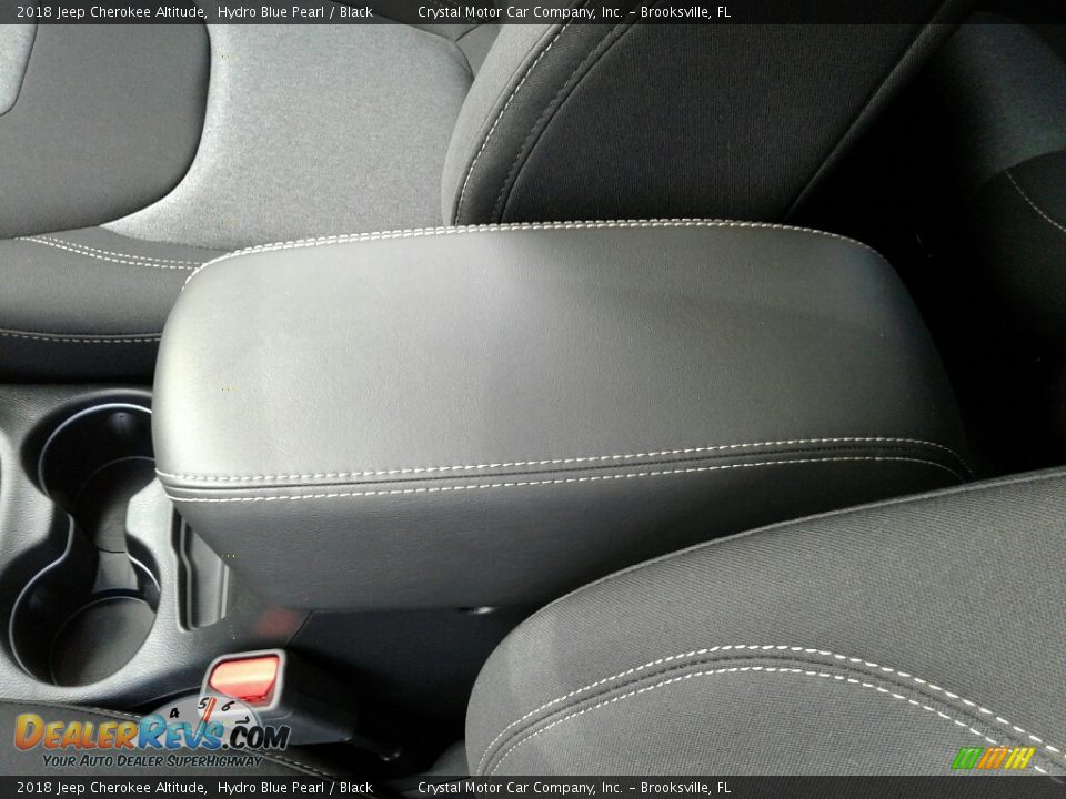 2018 Jeep Cherokee Altitude Hydro Blue Pearl / Black Photo #18