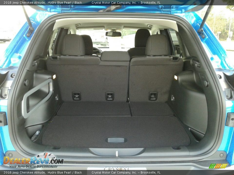 2018 Jeep Cherokee Altitude Hydro Blue Pearl / Black Photo #19