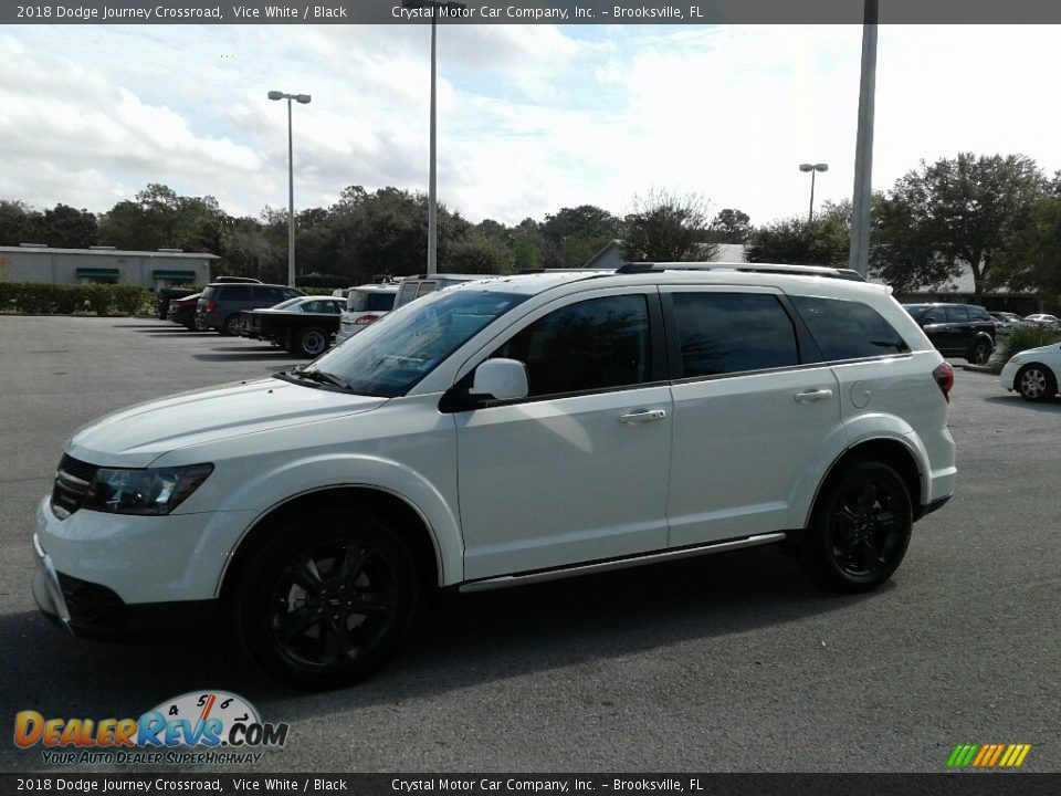 2018 Dodge Journey Crossroad Vice White / Black Photo #1