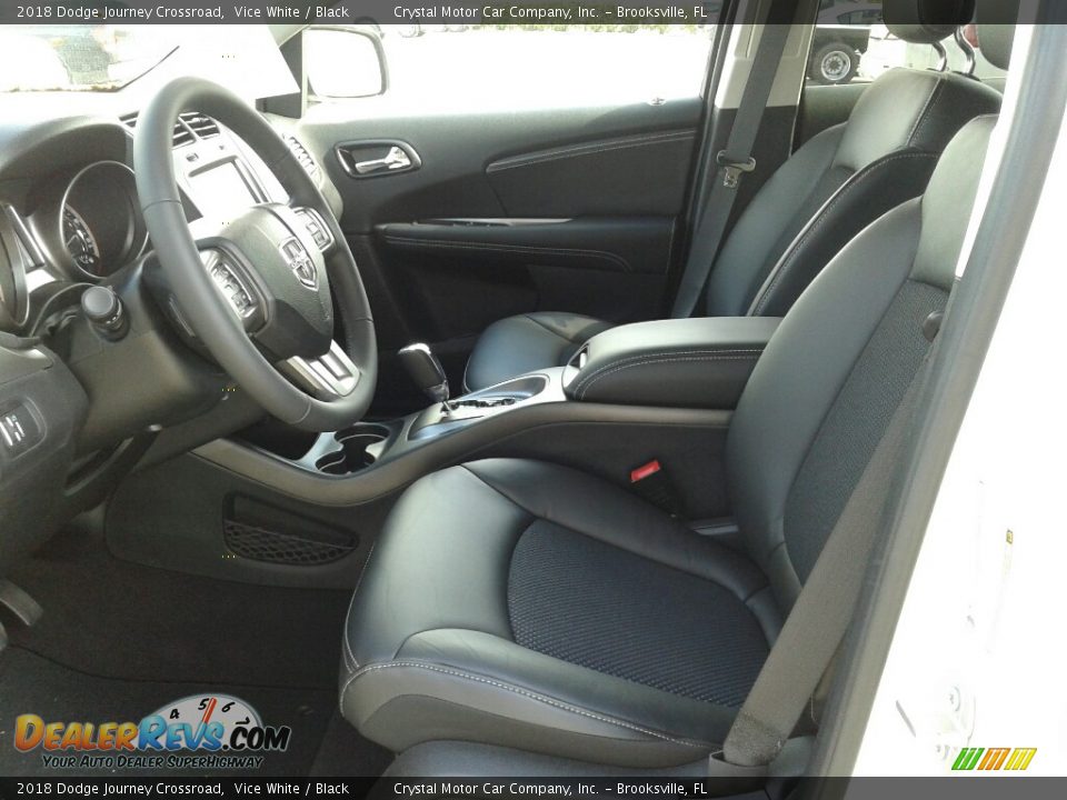 2018 Dodge Journey Crossroad Vice White / Black Photo #9