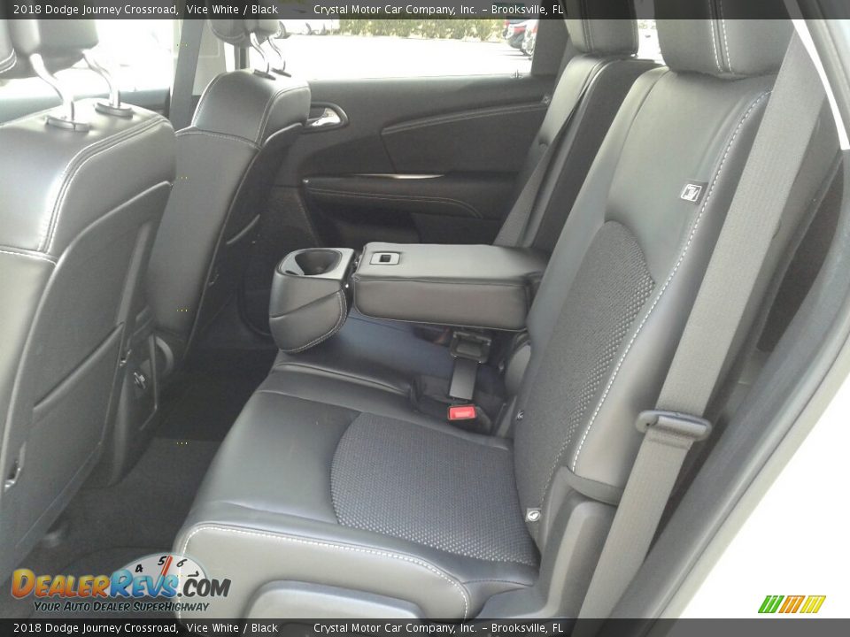 2018 Dodge Journey Crossroad Vice White / Black Photo #10