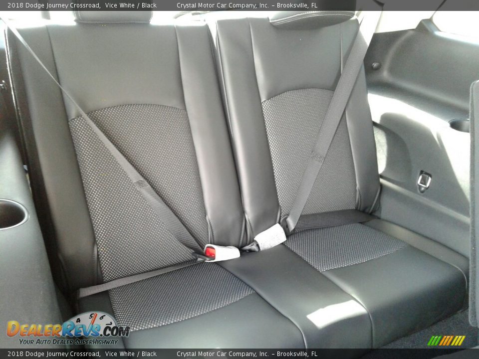 2018 Dodge Journey Crossroad Vice White / Black Photo #11