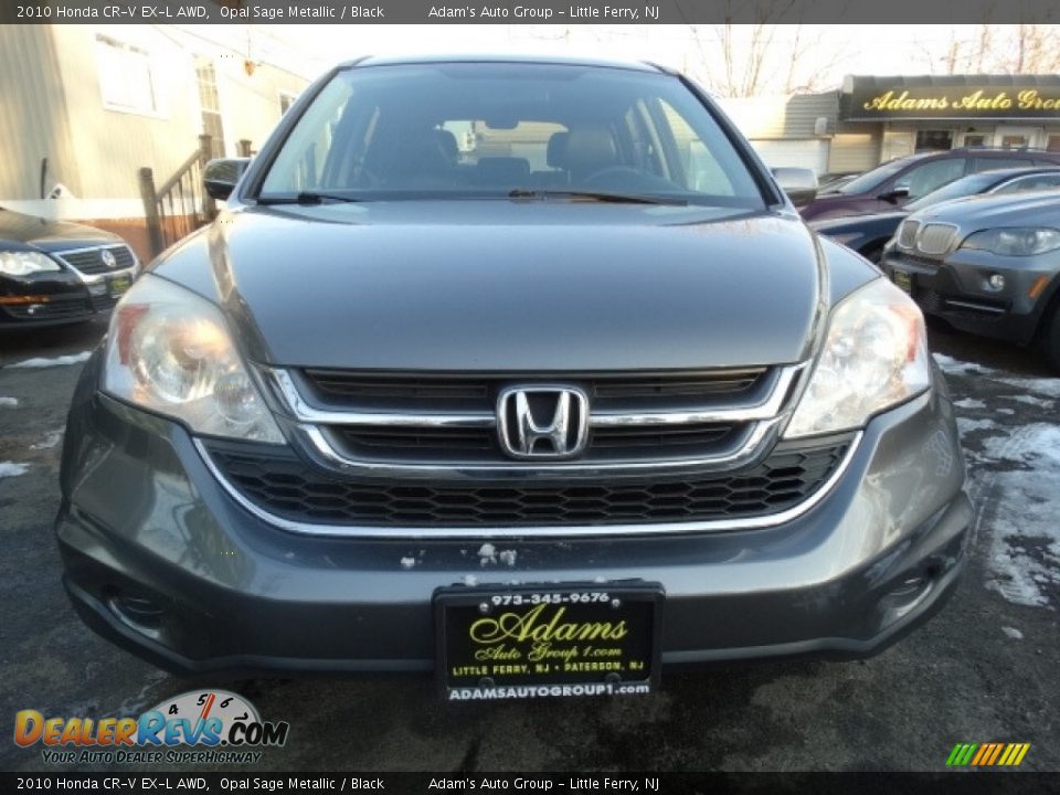 2010 Honda CR-V EX-L AWD Opal Sage Metallic / Black Photo #2