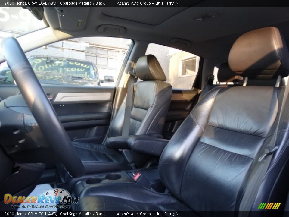 2010 Honda CR-V EX-L AWD Opal Sage Metallic / Black Photo #8