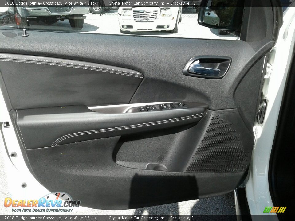 2018 Dodge Journey Crossroad Vice White / Black Photo #17