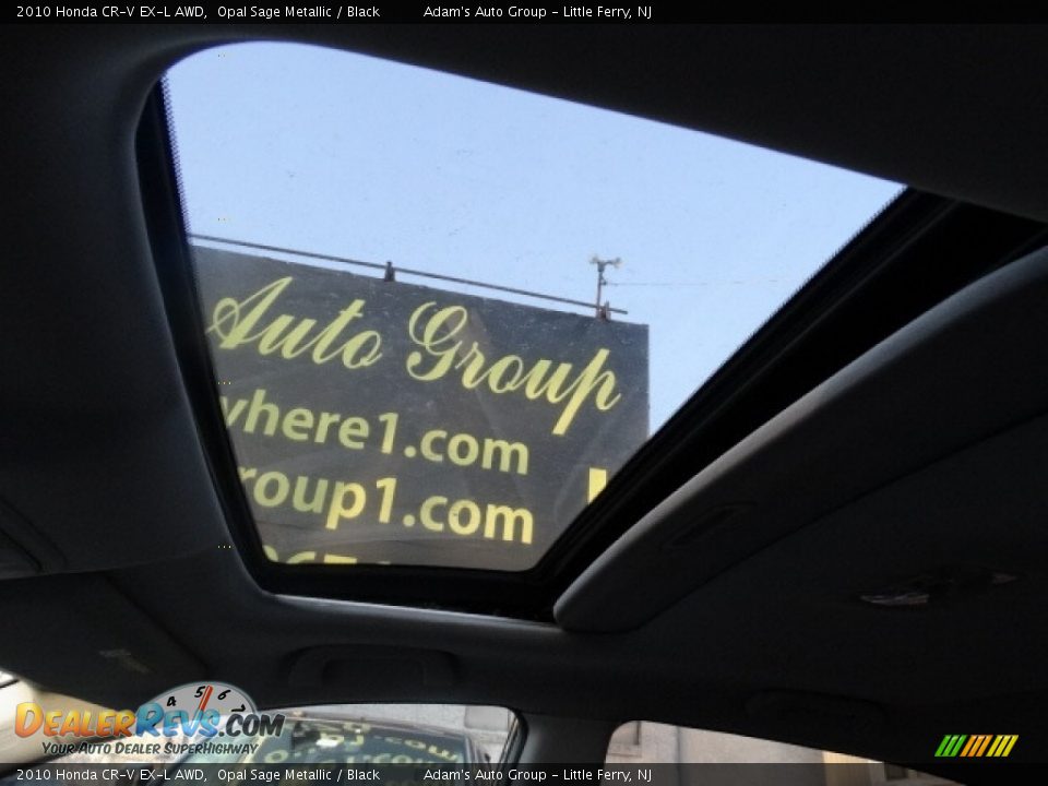 2010 Honda CR-V EX-L AWD Opal Sage Metallic / Black Photo #11