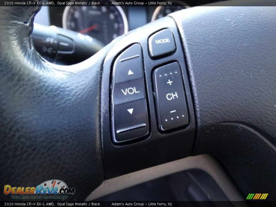 2010 Honda CR-V EX-L AWD Opal Sage Metallic / Black Photo #14