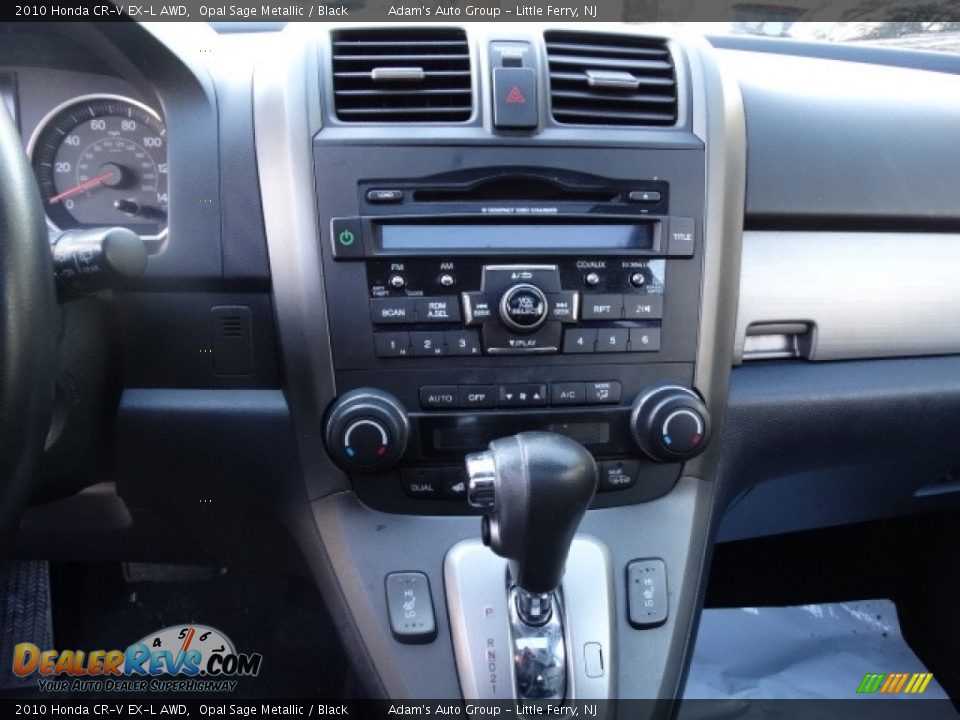2010 Honda CR-V EX-L AWD Opal Sage Metallic / Black Photo #17