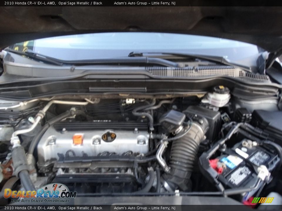 2010 Honda CR-V EX-L AWD Opal Sage Metallic / Black Photo #21
