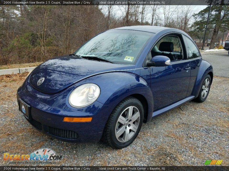 2006 Volkswagen New Beetle 2.5 Coupe Shadow Blue / Grey Photo #1