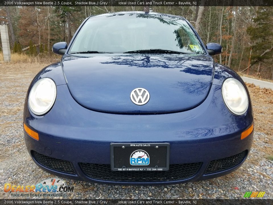 2006 Volkswagen New Beetle 2.5 Coupe Shadow Blue / Grey Photo #8