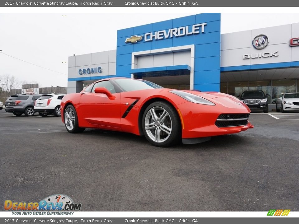 2017 Chevrolet Corvette Stingray Coupe Torch Red / Gray Photo #1